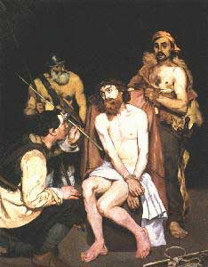 Edouard Manet The Mocking of Christ Oil Painting