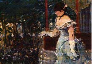 Edouard Manet The Music Hall Singer Oil Painting