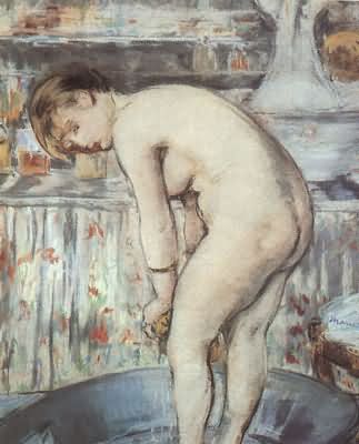 Edouard Manet Woman in a Tub Oil Painting