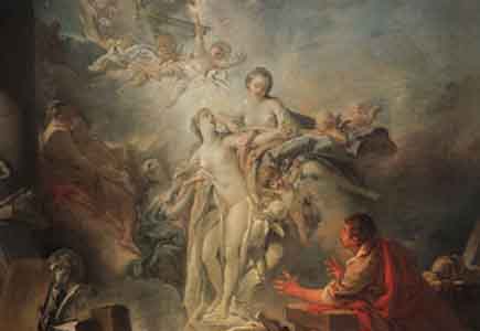 Francois Boucher Pygmalion and Galatea Oil Painting