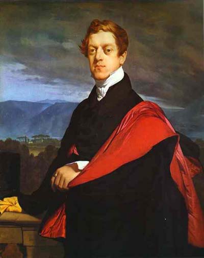 Jean Auguste Dominique Ingres Portrait of Count Nikolay Gouriev Oil Painting