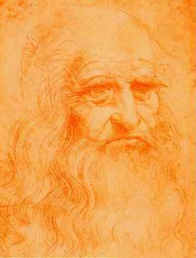 Leonardo da Vinci Self Portrait Oil Painting