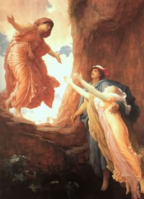 Lord Frederic Leighton The Return of Persephone Oil Painting