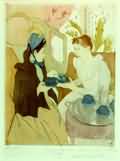 Mary Cassatt Afternoon Tea Party Oil Painting