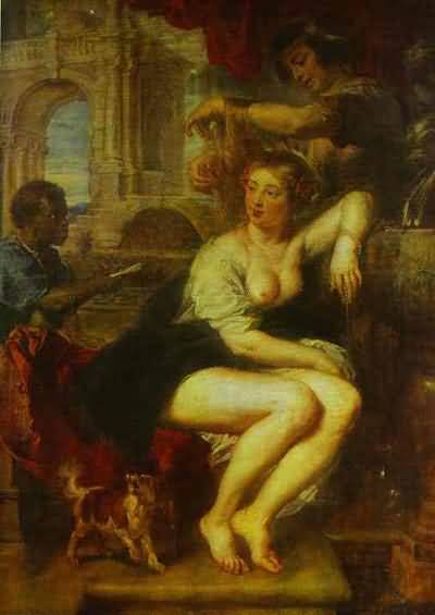 Peter Paul Rubens Bathsheba at the Fountain Oil Painting