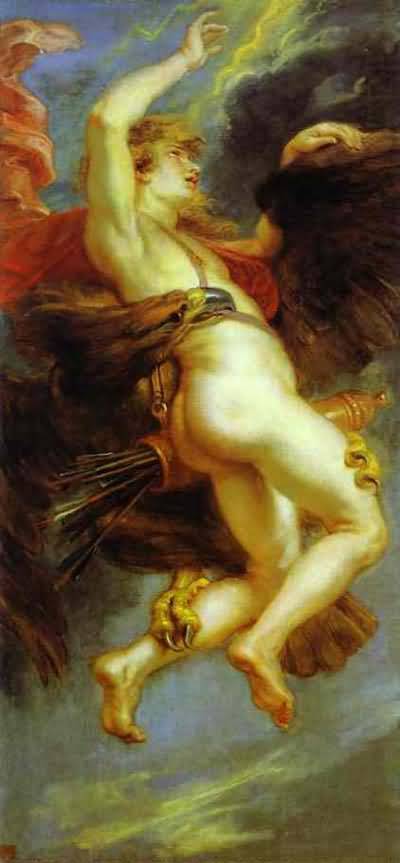 Peter Paul Rubens The Abduction of Ganymede Oil Painting