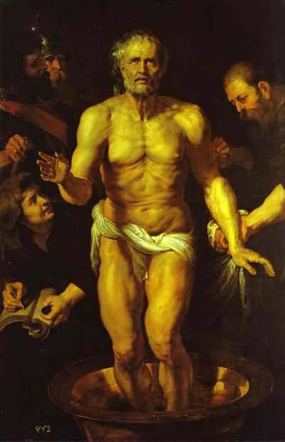 Peter Paul Rubens The Death of Seneca Oil Painting