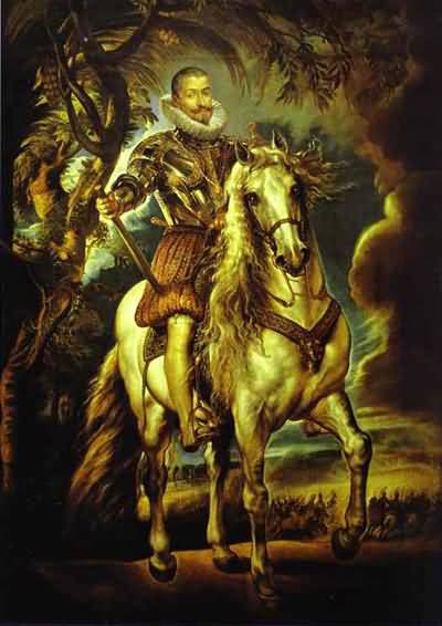 Peter Paul Rubens The Equestrian Portrait of the Duke of Lerma Oil Painting