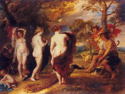 Peter Paul Rubens The Judgement of Paris Oil Painting