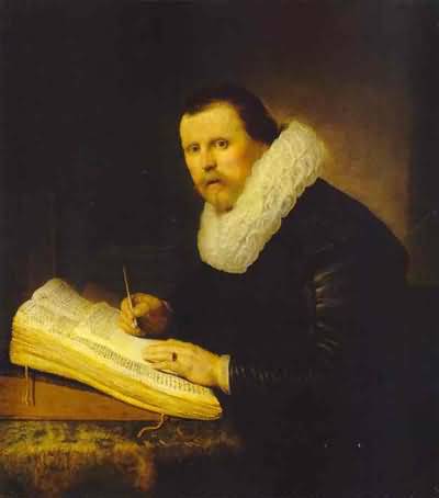 Rembrandt van Rijn A Scholar Oil Painting