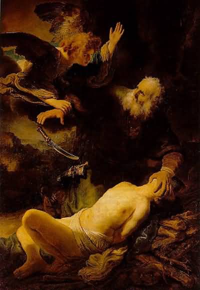 Rembrandt van Rijn Abraham And Isaac Oil Painting