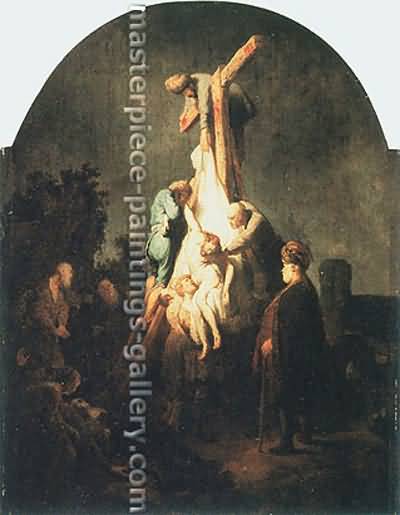 Rembrandt van Rijn Descent From The Cross Oil Painting