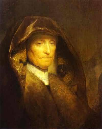 Rembrandt van Rijn Rembrandt s Mother Oil Painting
