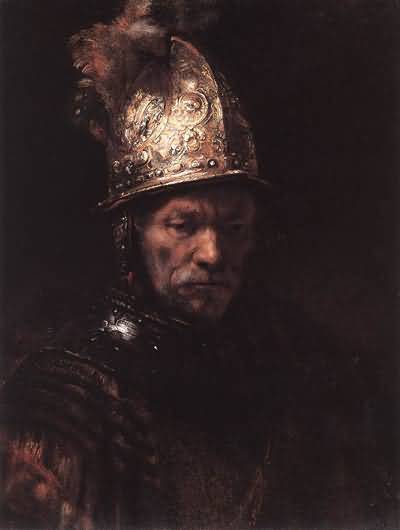 Rembrandt van Rijn The Man With The Golden Helmet Oil Painting