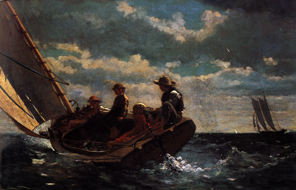 Winslow Homer Busy Bee Oil Painting