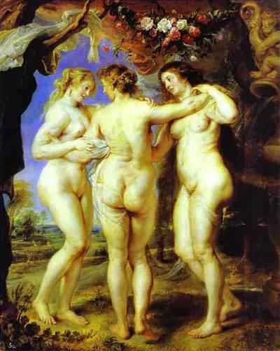 Peter Paul Rubens The Three Graces Oil Painting