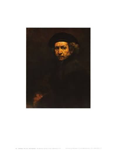 Rembrandt van Rijn Self Portrait Study Oil Painting