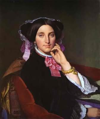 Jean Auguste Dominique Ingres Portrait of Madame Gonse Oil Painting