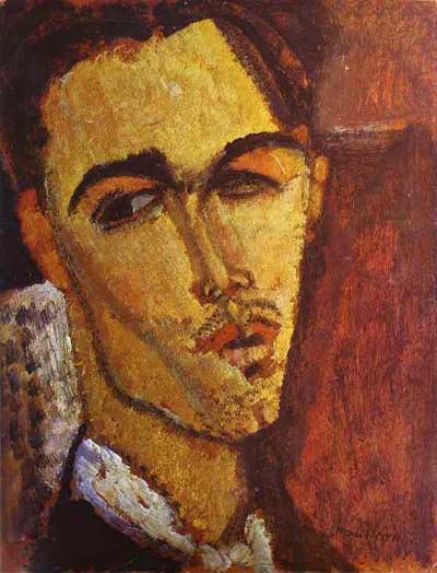 Amedeo Modigliani Portrait of the Spanish Painter Celso Lagar Oil Painting