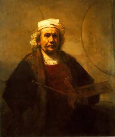 Rembrandt van Rijn Self Portrait Oil Painting