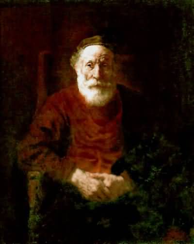 Rembrandt van Rijn Portrait of an Old Jewish Man Oil Painting