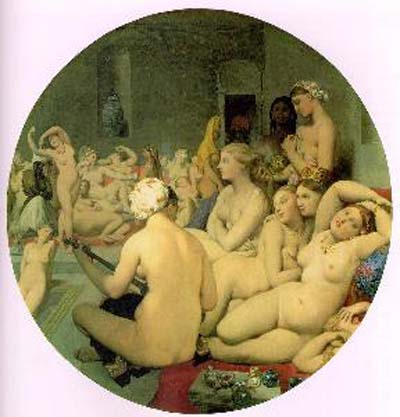 Jean Auguste Dominique Ingres Le Bain Turk Oil Painting