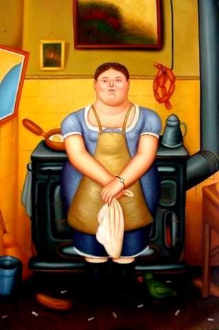 A great portrait after Botero