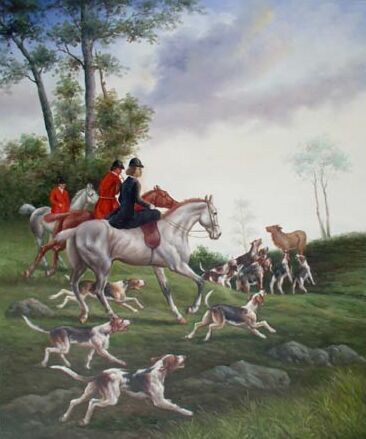 Hunting scene