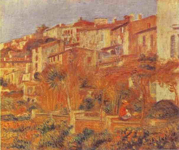 Terrace at Cagnes. 1905.