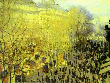 The Boulevard des Capucines. 1873