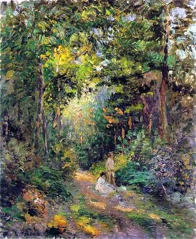 Autumn, Path through the Woods ,1876