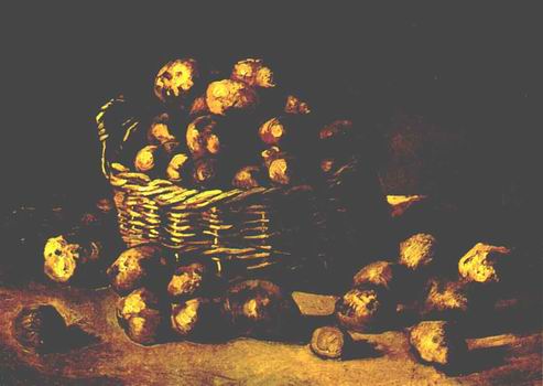 Basket of Potatoes, Nuenen: September, 1885