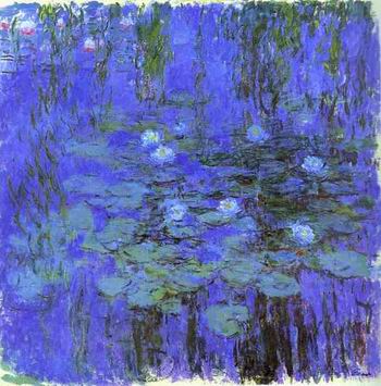 Blue Water Lilies. c.1916 1919