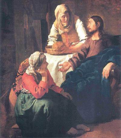 Christ in the house of Martha and Mary,1664 1665