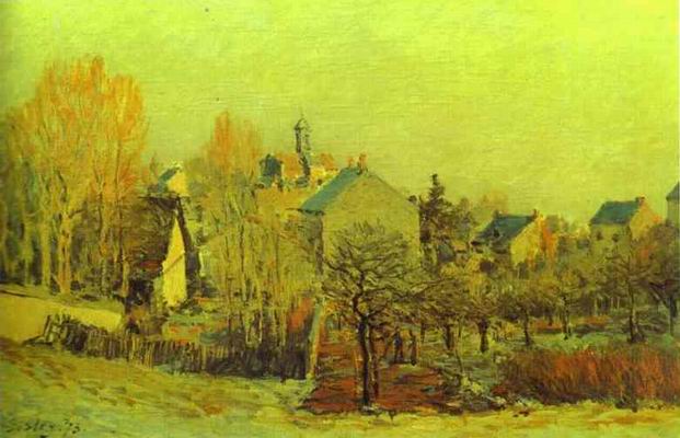 Frost in Louveciennes. 1873