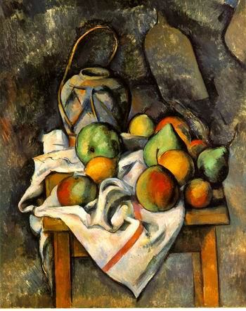 Ginger Jar and Fruit (Le vase paille)