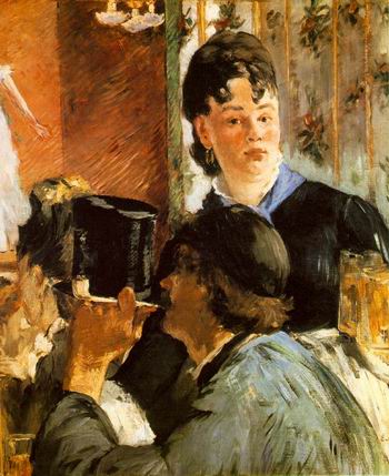 Le serveuse de bocks (The Waitress).1879