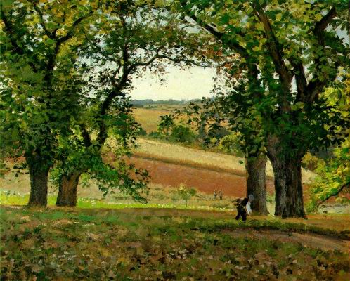 Les chataigniers a Osny The Chestnut Trees at Osny c. 1873