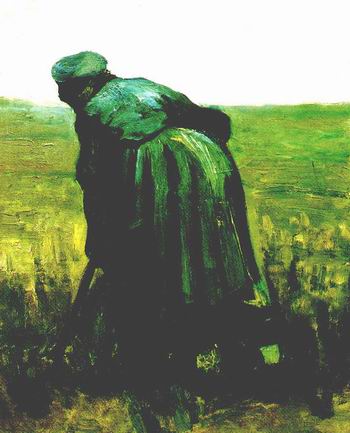 Peasant Woman Digging, Nuenen: July, 1885