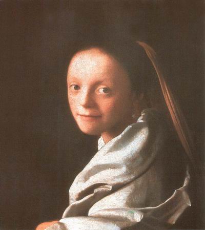 Portrait of a young woman,1667 1668