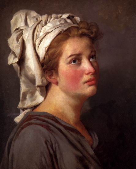 Portrait of a young Woman in a Turban