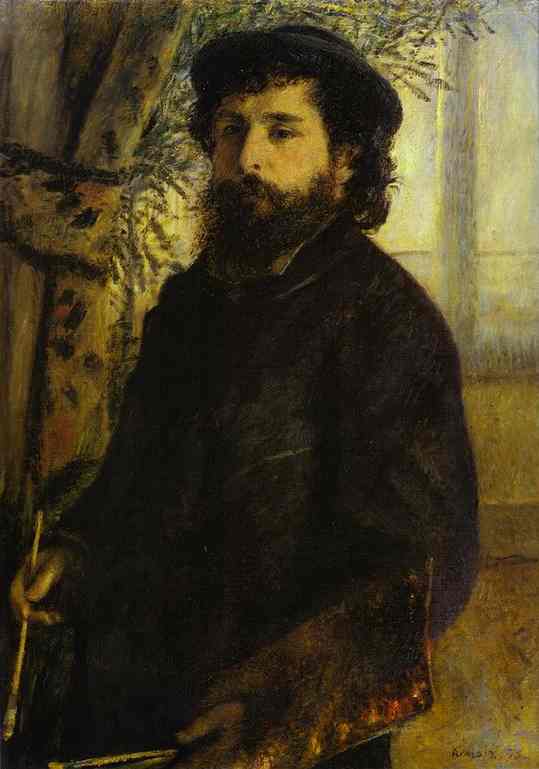 Portrait of Claude Monet. 1875