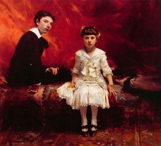 Portrait of Edouard and Marie Loise Pailleron