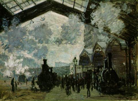 Saint Lazare Station.1877