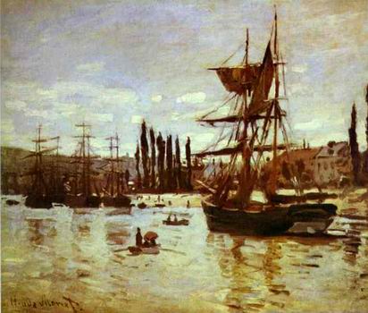 Ships at Rouen. 1872