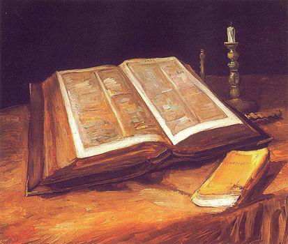 Still Life with Bible,Nuenen: October, 1885