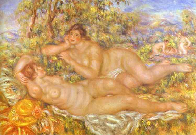 The Great Bathers (The Nymphs). 1918 1919