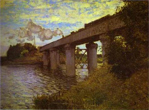 The Railway Bridge at Argenteuil. 1873