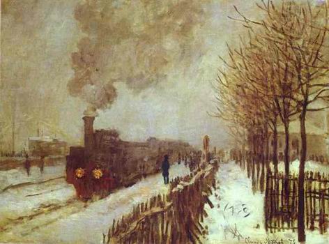 The Train in the Snow. 1875