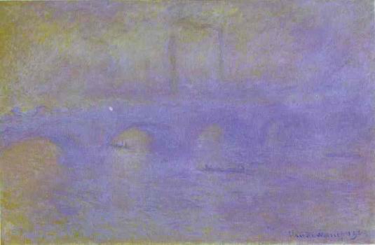 The Waterloo Bridge. The Fog. 1903